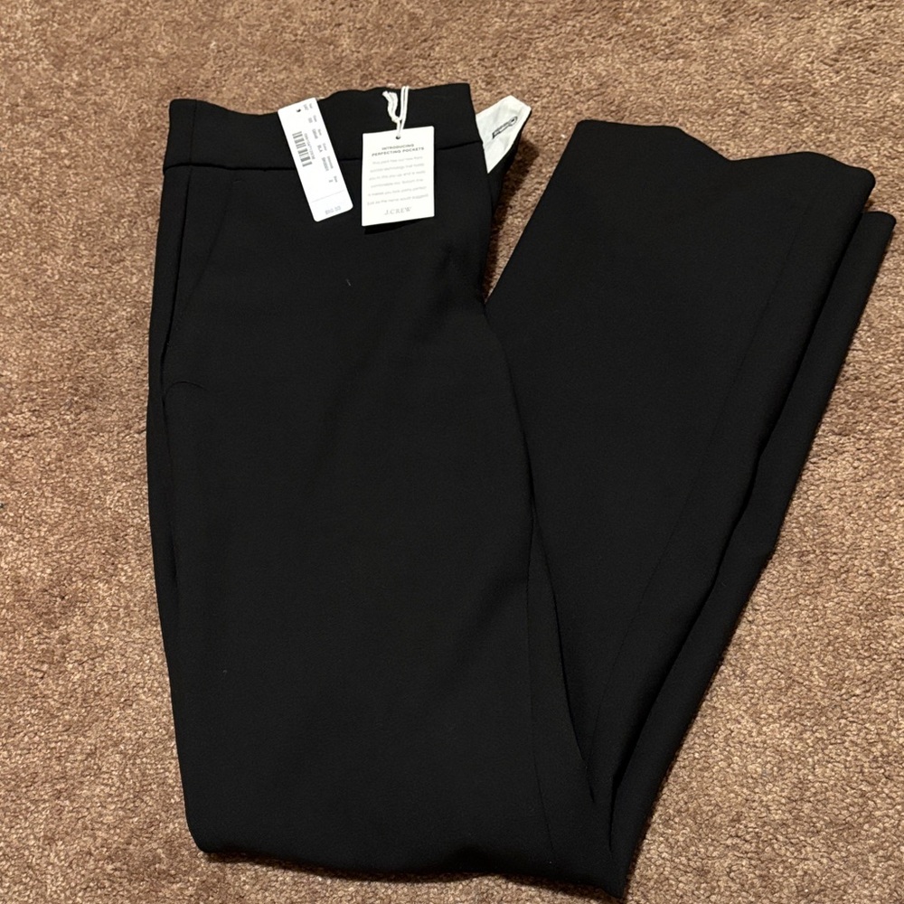 J. Crew Classic Black Trousers